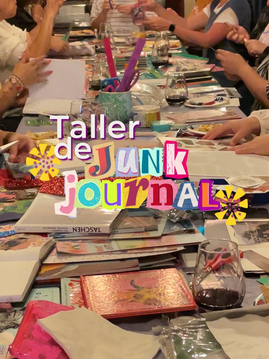 Taller de Junk Journaling 28/ago