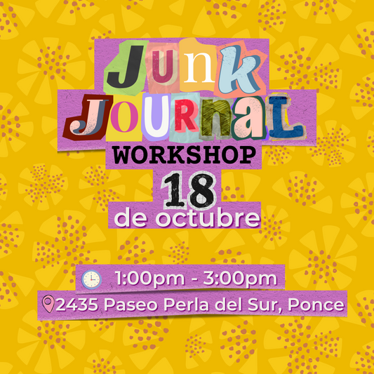 Junk Journal Workshop 18/octubre